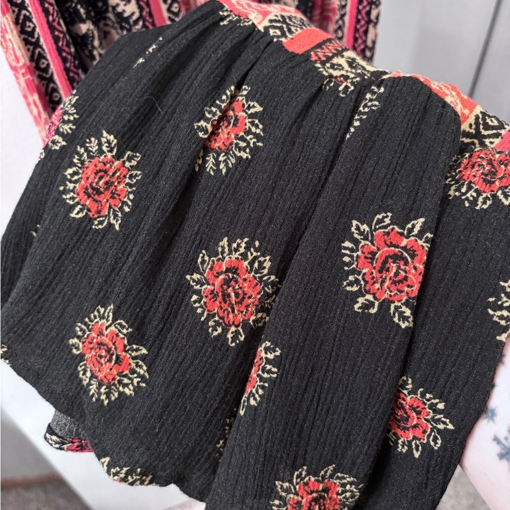 Free People Boho Patterned Maxi Dress - Picture 11 of 11